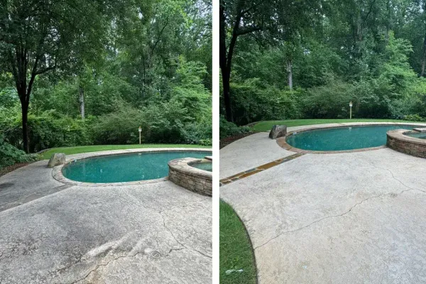 Residential pressure washing in Acworth, GA