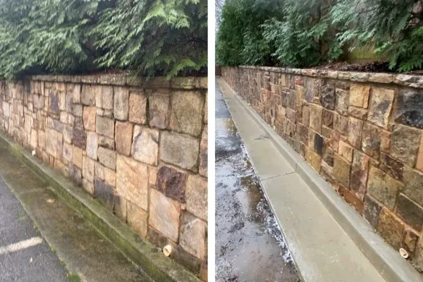 Fence washing that makes your property boundaries look sharp