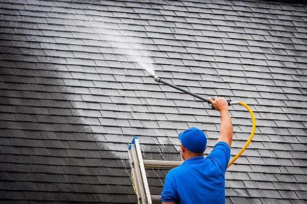 Soft wash roof cleaning that protects your biggest investment