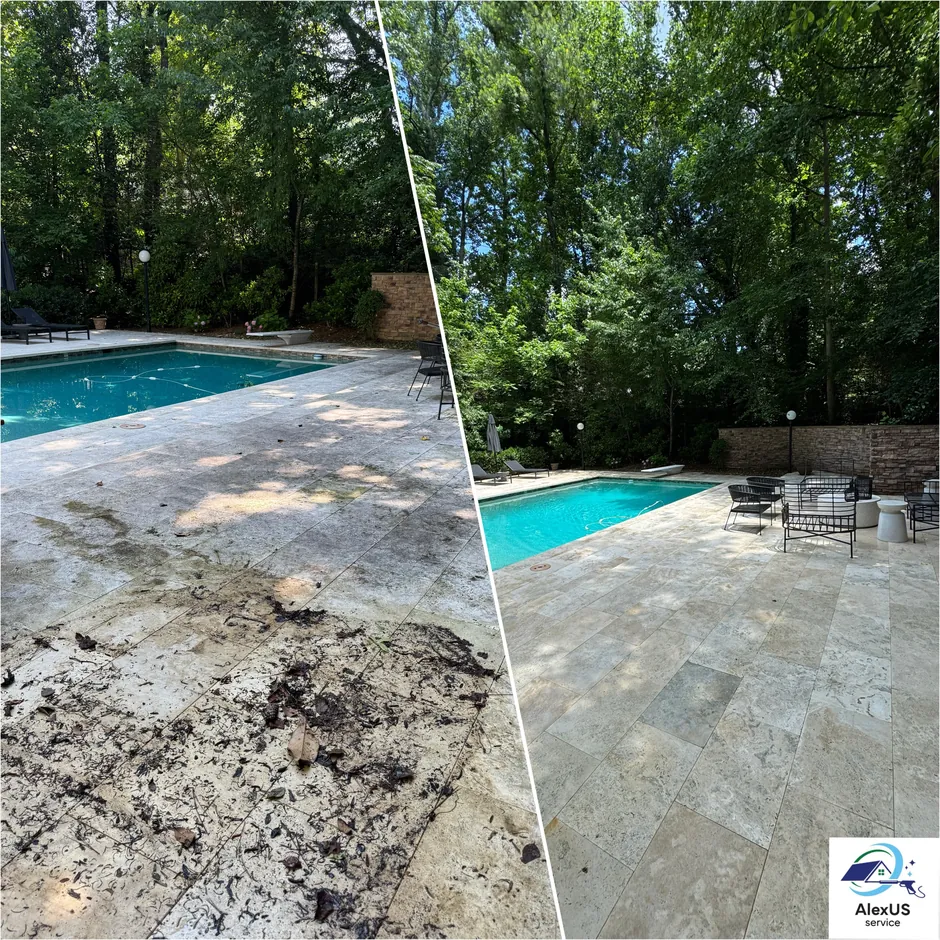 Residential exterior cleaning throughout metro Atlanta