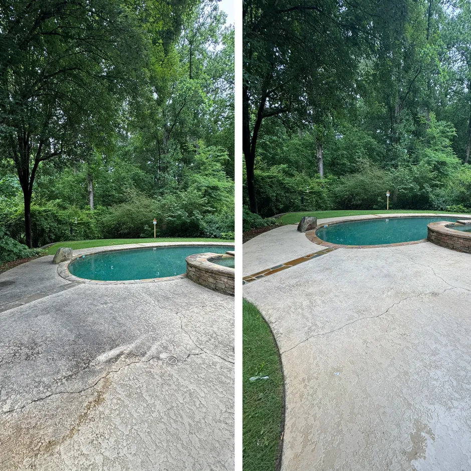 Pressure washing in Cumming, GA