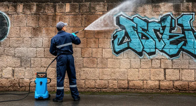 Graffiti removal that restores your property's appearance